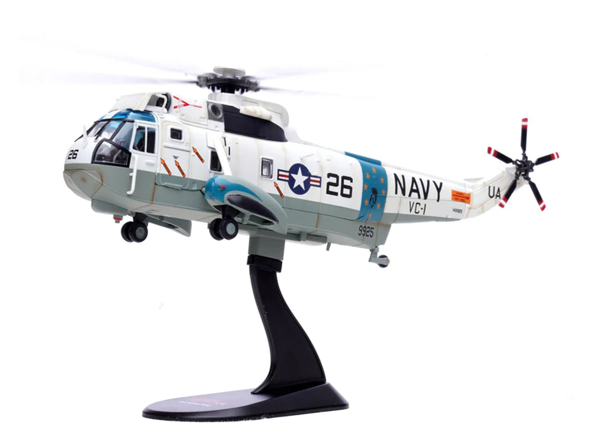Sikorsky SH-3G Sea King Helicopter United States Navy 1/72 Diecast by Legion