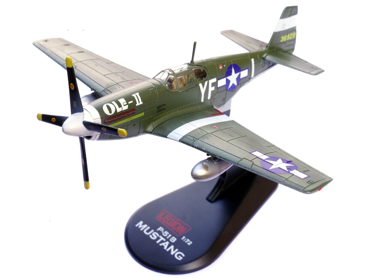 North American P-51B Mustang Aircraft United States Army Air Forces 1/72