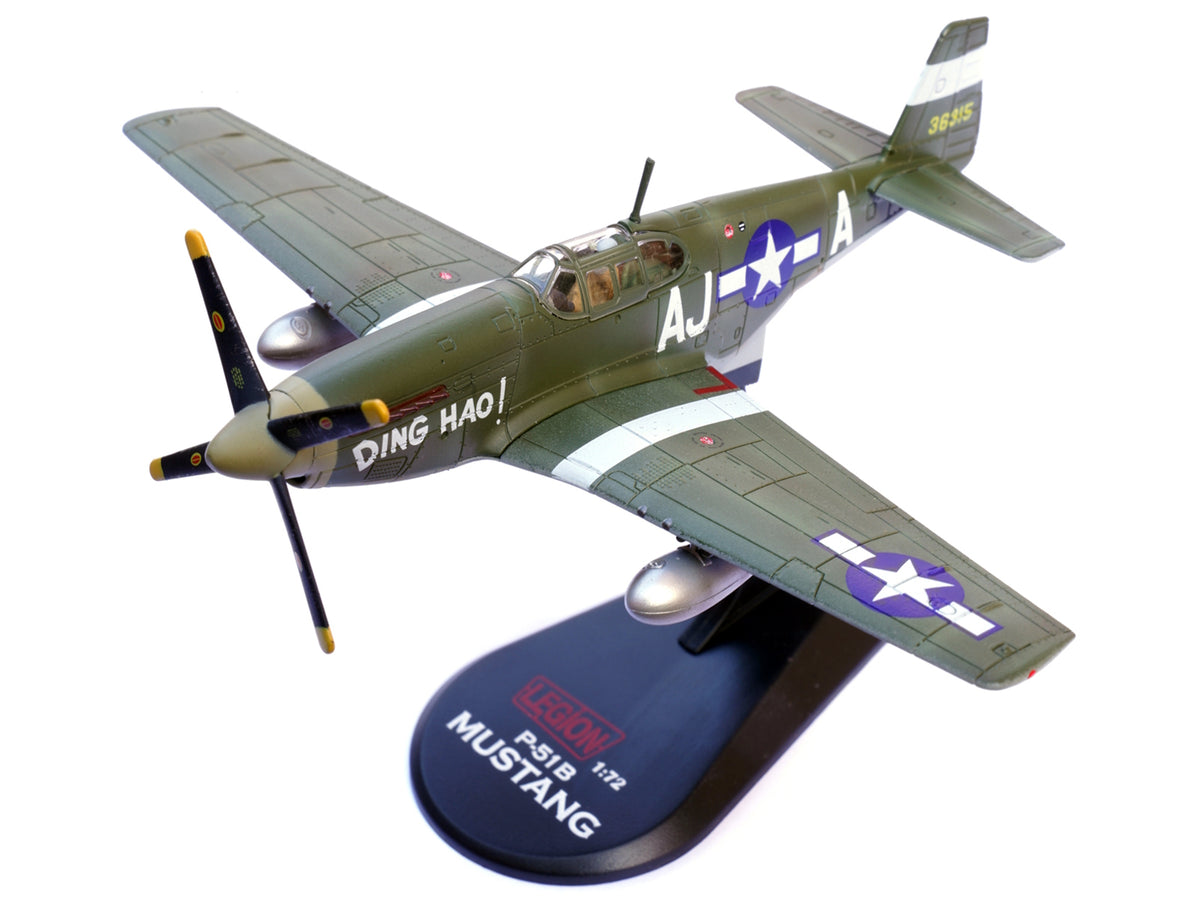 North American P-51B Mustang Aircraft United States Army Air Forces 1/72