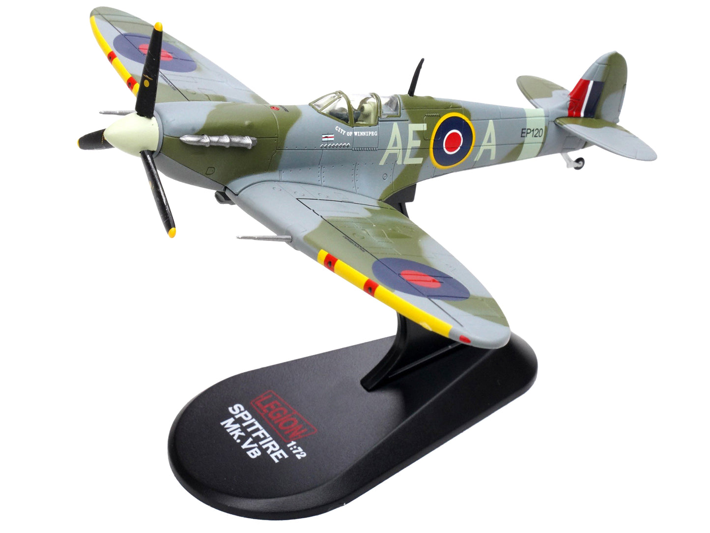 Supermarine Spitfire Mk Vb Fighter Aircraft Royal Canadian Air Force 1/72