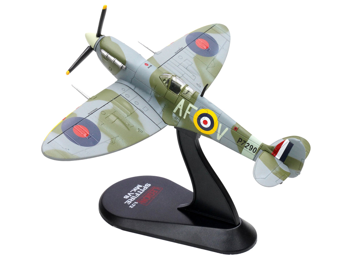 Supermarine Spitfire Mk IIa Fighter Aircraft Royal Air Force 1/72 Diecast