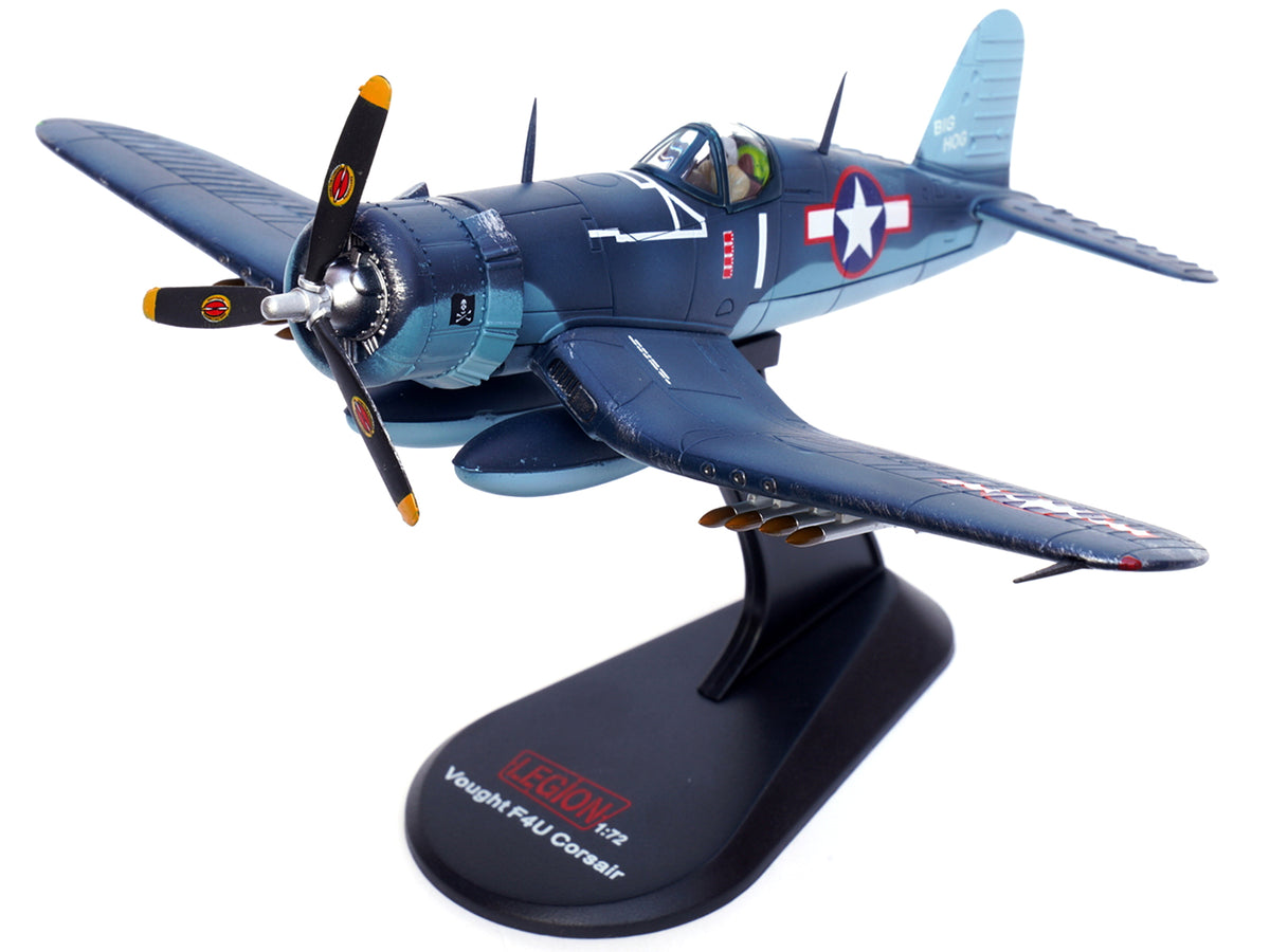 Vought F4U-1A Corsair Fighter Plane Big Hog VF-17 Jolly Rogers Captain Tommy