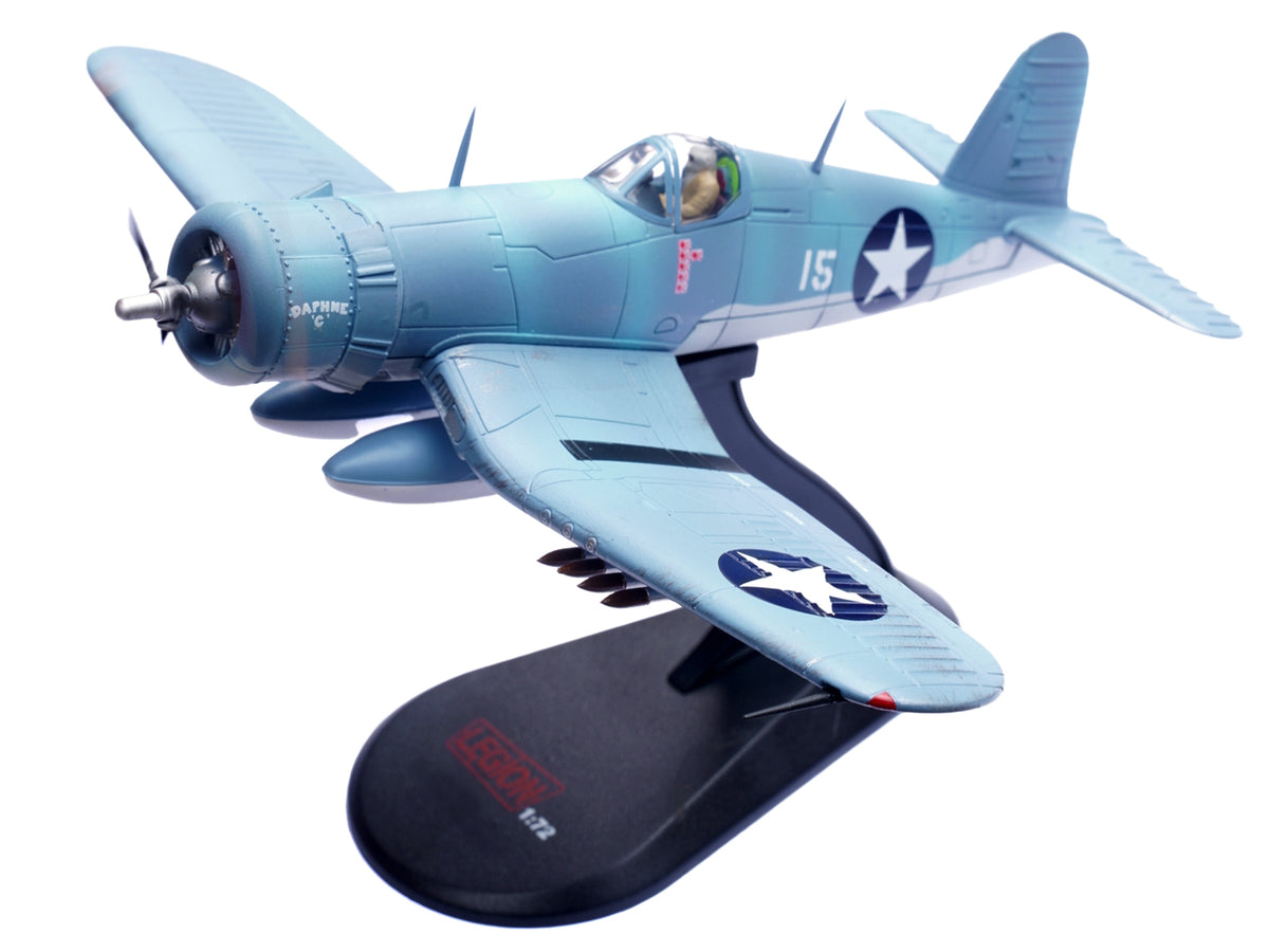 Vought F4U-1 Corsair Fighter Plane United States Marines 1/72 Diecast Airplane