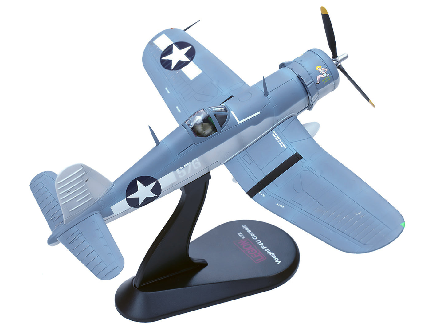 Vought F4U-1A Corsair Fighter Aircraft "Marines Dream Capt. Edwin Olander VMF-214 Black Sheep Vella Lavella Solomon Islands" (1943) United States Marine Corps 1/72 Diecast Model by Legion