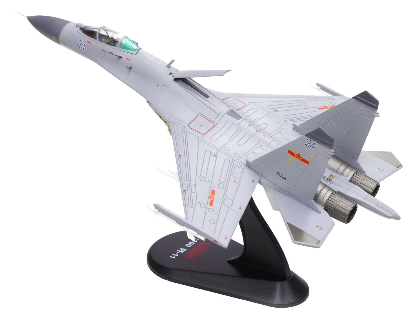 Shenyang J-11BH Yinglong Aircraft "Blue 24" (2014) People’s Liberation Army Navy Air Force 1/100 Diecast Model Airplane by Legion