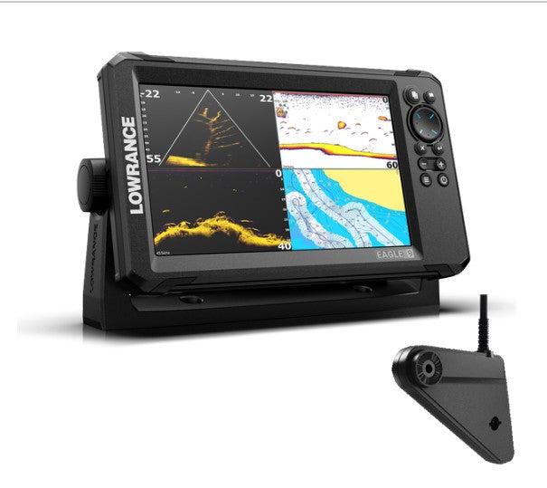 Lowrance Eagle Eye 9 Live Eagle Wtron Eye Transducer With C-Map Inland USA