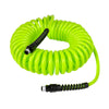 Flexzilla Polyurethane Recoil Hose: 1/4" x 25' with 1/4in with MNPT Fi