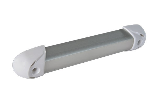 Lumitec Mini RAIL2 6in Blue Wtron LED Light Brushed Finish 12/24v