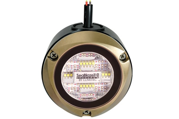 Lumitec Kraken Dock Light Wtron Spectrum 10-30vDC Bronze Housing