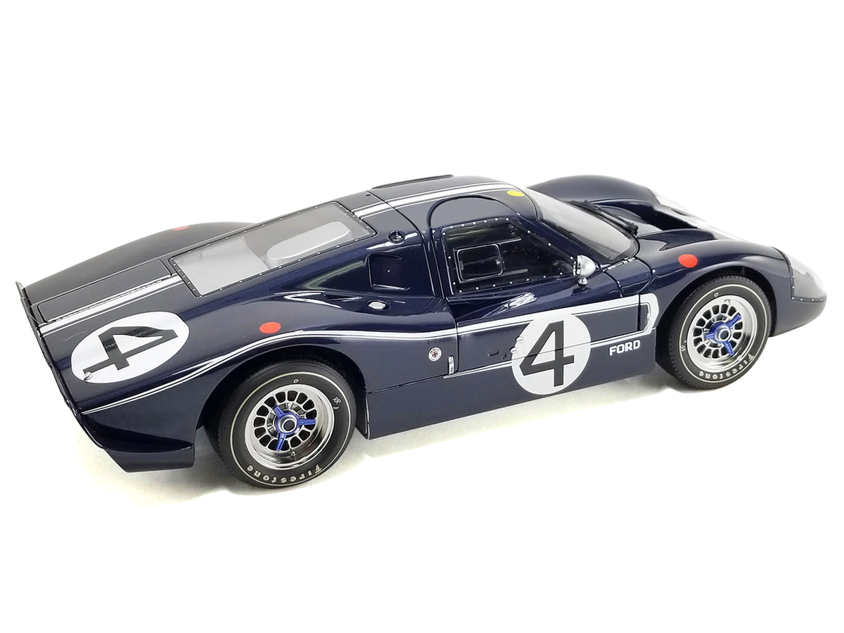 Ford GT40 MKIV #4 Denny Hulme - Lloyd Ruby "Holman & Moody" 1/12 Diecast by ACME