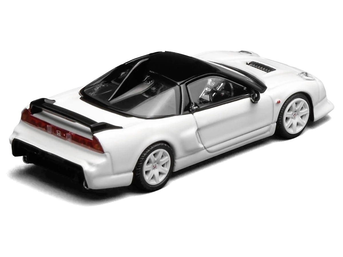 Honda NSX-R GT RHD Championship White with Black Top Intern 64 1/64 Diecast
