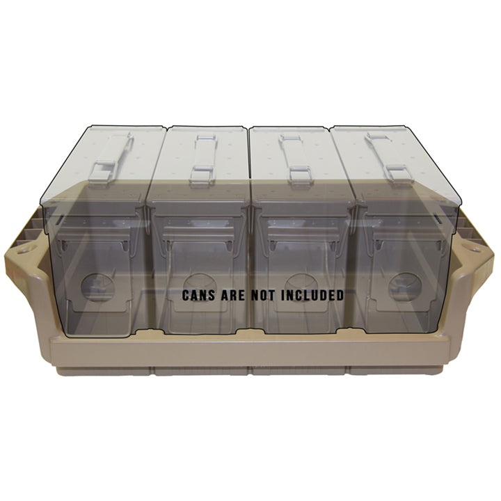 MTM Case Gard 30 Cal. Ammo Can Tray for Metal Cans (Dark Earth)