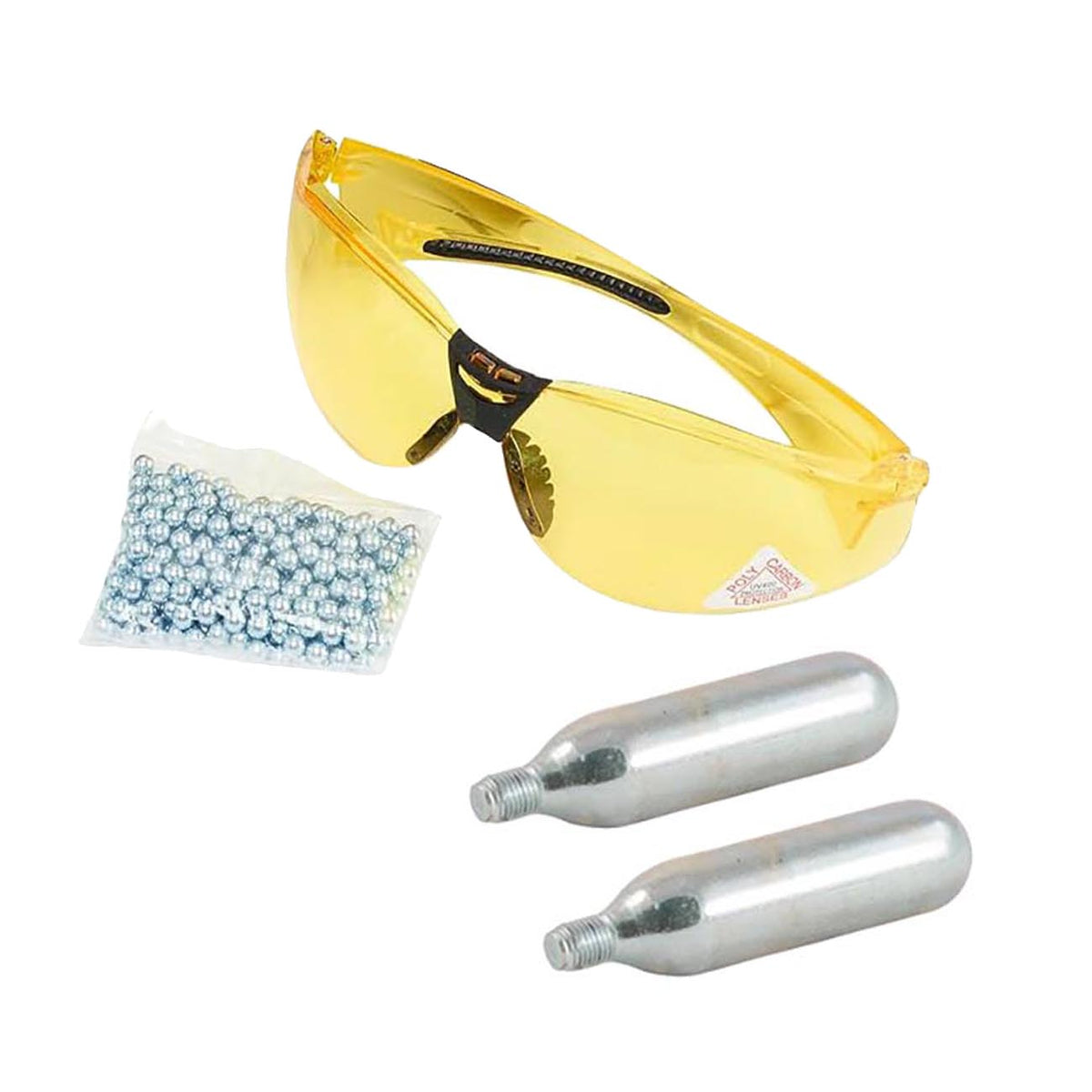 Beeman CP20 Semi-Auto CO2 BB Air Pistol - Kit (Includes BBs CO2 and Shooting Glasses)