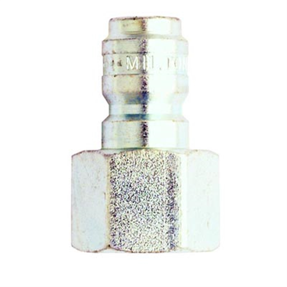 Milton Industries 3/8" Female Straight Thru Plug