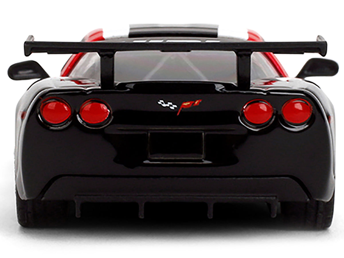 2005 Chevrolet Corvette C6R #16 White Black Red Graphics Collection 1/64 Diecast