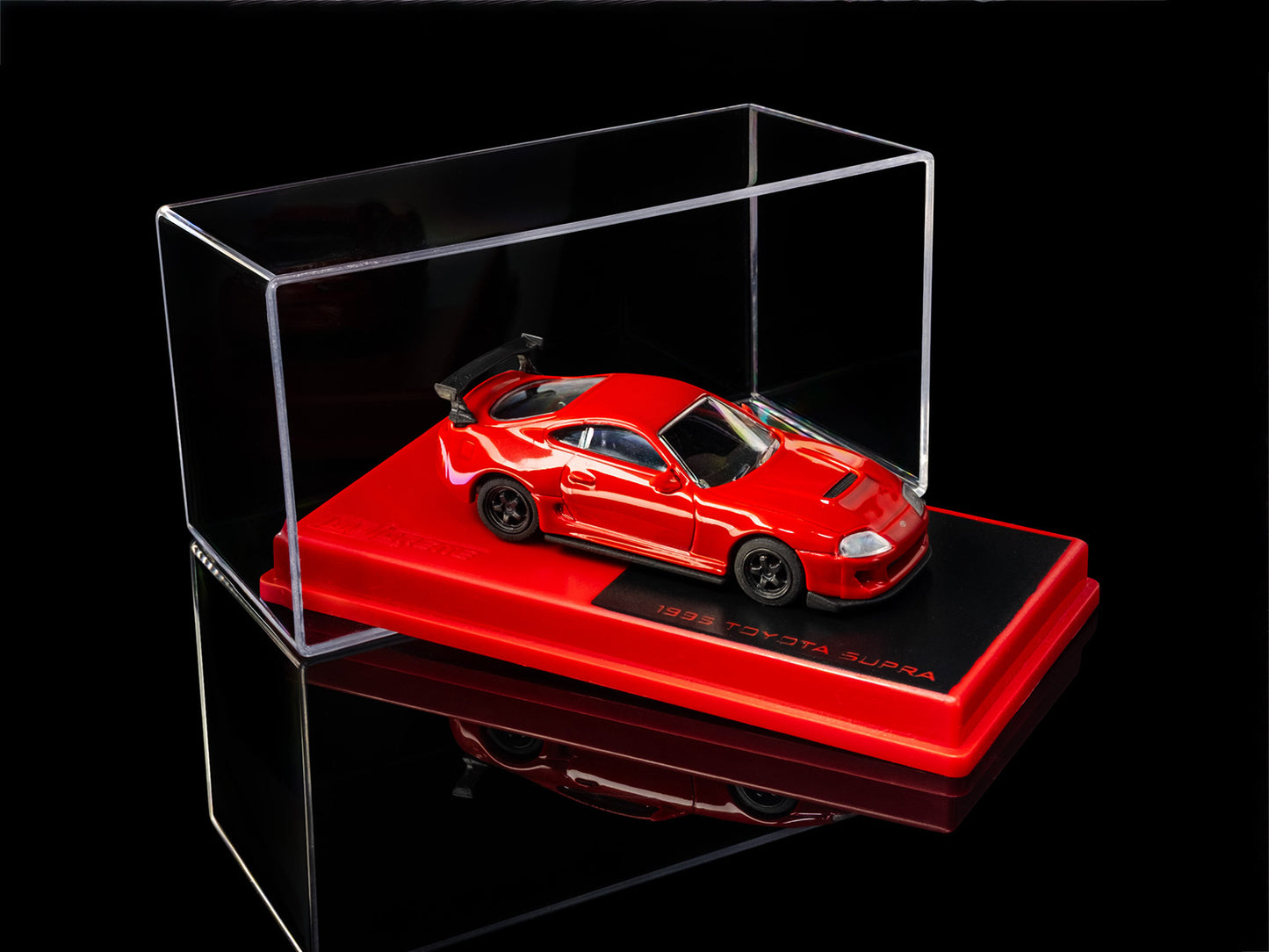 1995 Toyota Supra RHD (Right Hand Drive) Red "Collection" Series 1/64 Diecast Model Car by Majorette