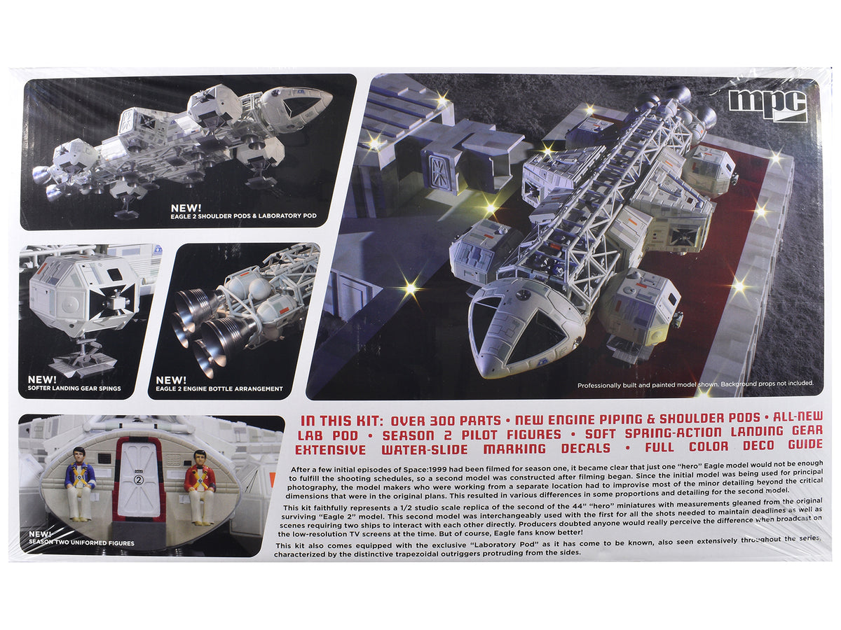 Skill 2 Model Kit Eagle 2 Laboratory Pod "Space: 1999" 1/48 Scale Model by MPC