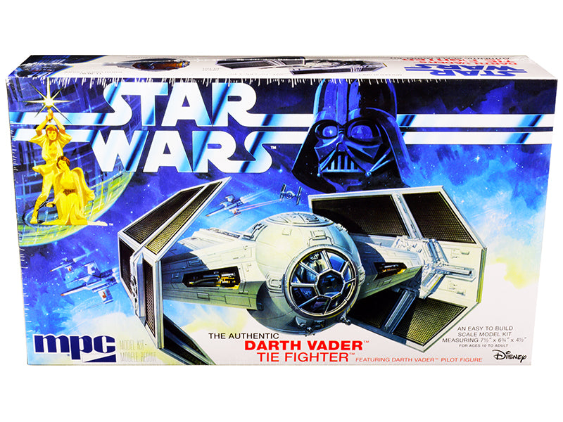 Skill 2 Model Kit Darth Vader's Tie Fighter Movie by MPC