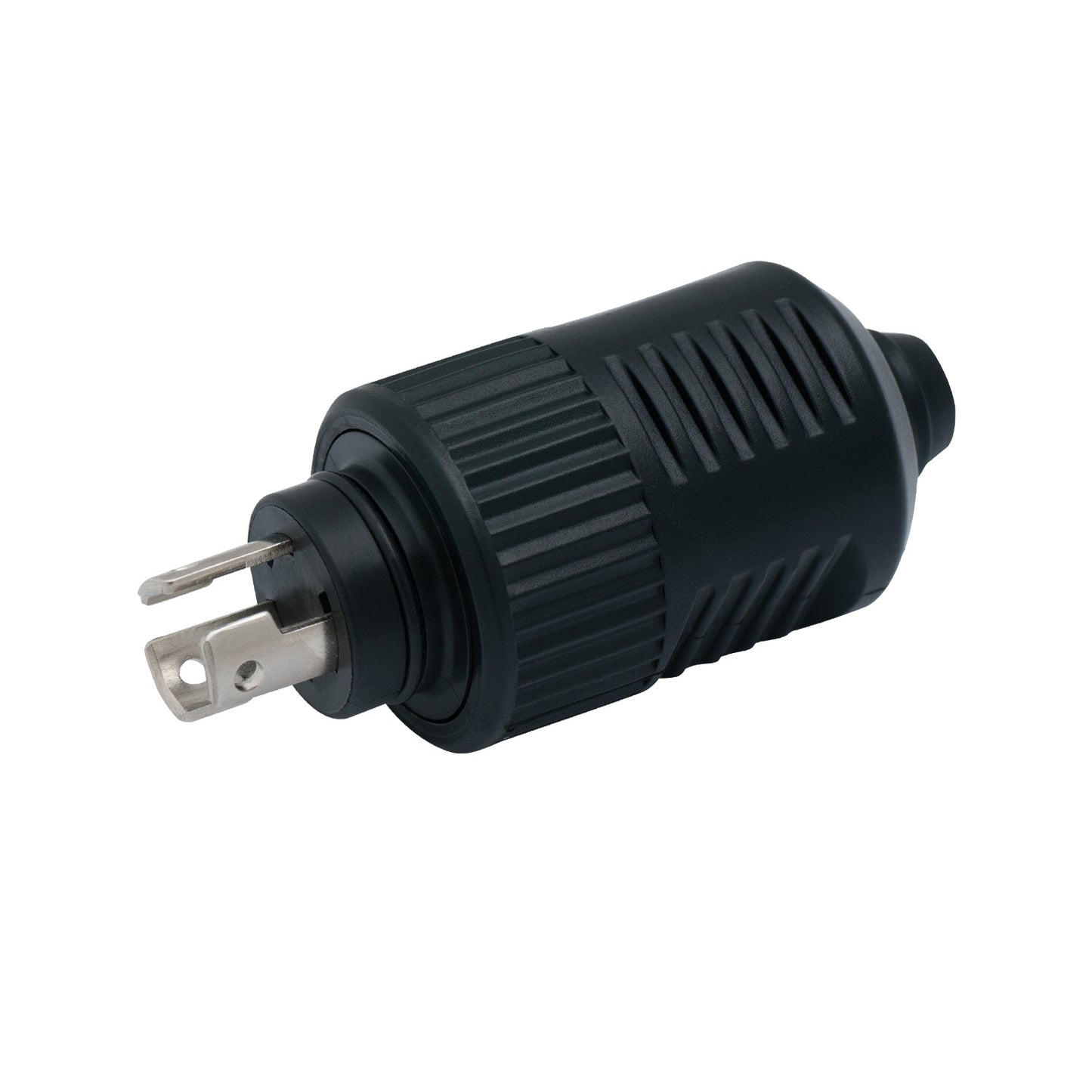 Marinco 12VBPS 3-Wire Connect Wtron Pro Plug Only Single Hole