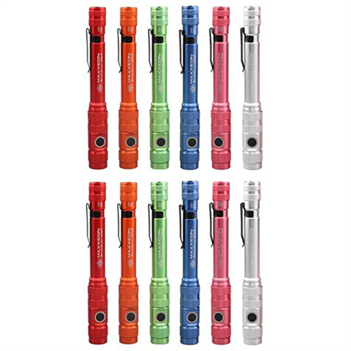 Maxxeon WorkStar Rechargable LED Zoom Penlight/Inspection Light USB-C Mixed