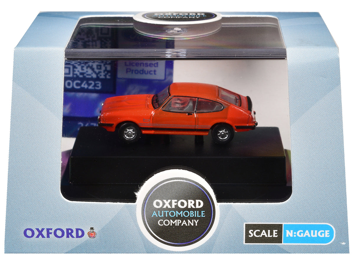 Ford Capri Mk3 RHD Sebring Red 1/148 (N) Scale Diecast Model Car