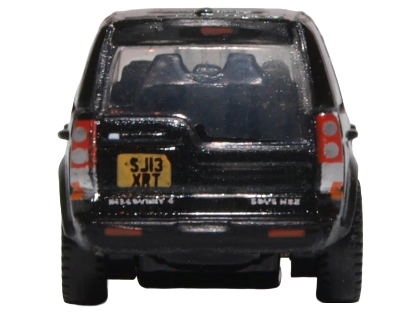 Land Rover Discovery 4 RHD (Right Hand Drive) Santorini Black 1/148 (N) Scale Diecast Model car by Oxford Diecast