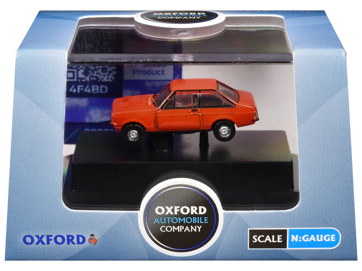 Ford Escort Mk2 RHD Carnival Red 1/148 (N) Scale Diecast Model Car
