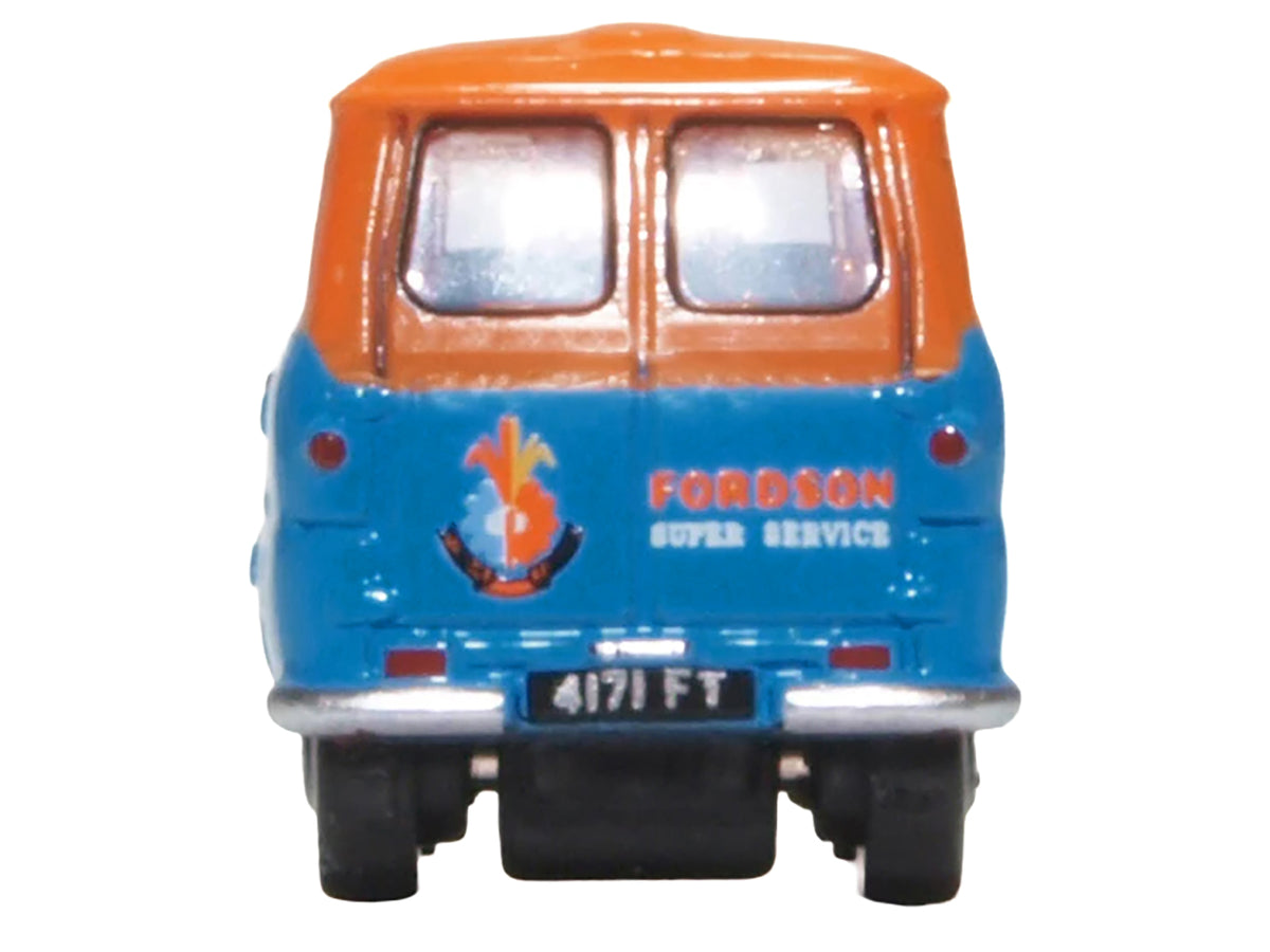 Ford 400E Van RHD Blue Orange 1/148 Diecast Model - Oxford Diecast