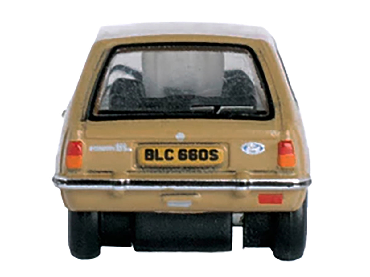 Ford Fiesta Mk1 RHD Nevada Beige 1/148 (N) Scale Diecast Model Car