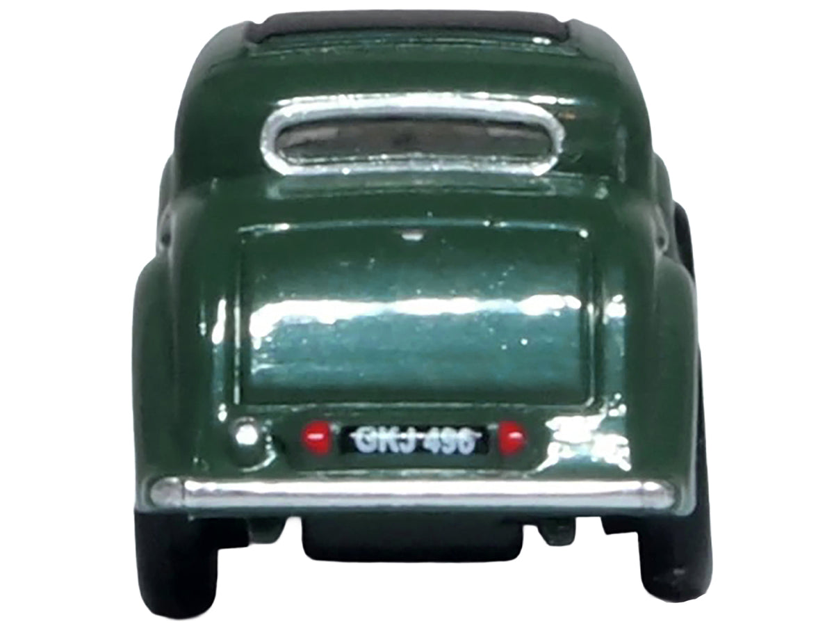 Jaguar SS RHD Suede Green with Black Top 1/148 (N) Scale Diecast Model Car