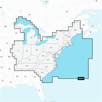Navionics Plus NAUS007R Wtron U.S. East microSD