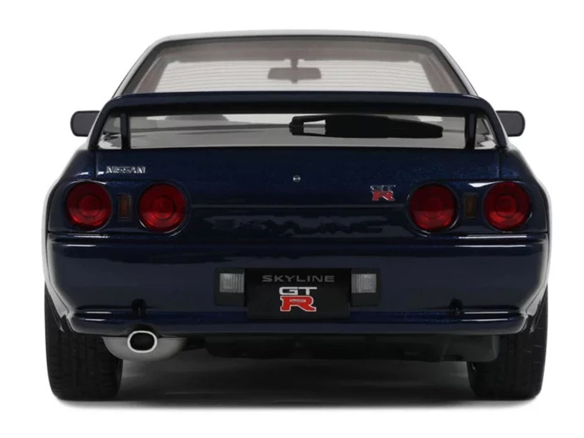1993 Nissan Skyline GT-R RHD Dark Blue Pearl Limited Ed. 2000 pcs 1/18 Model