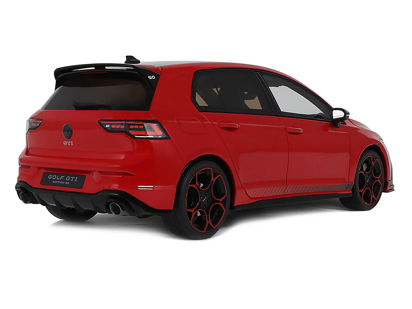 2024 Volkswagen Golf Mk.8 GTi 50th Edition Tornado Red Limited Edition to 999 pieces Worldwide 1/18 Model Car by Otto Mobile T&y