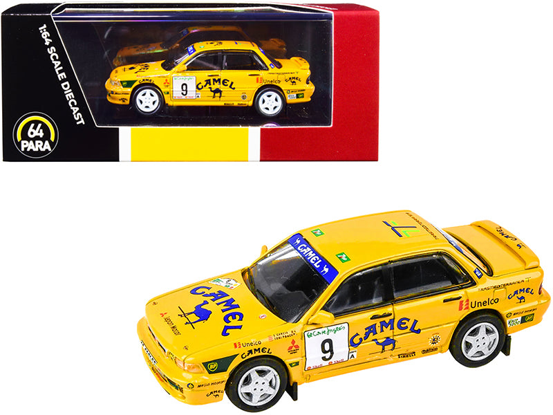 Mitsubishi Galant VR-4 #9 S. Garcia - A. 1/64 Diecast Model Car - Paragon