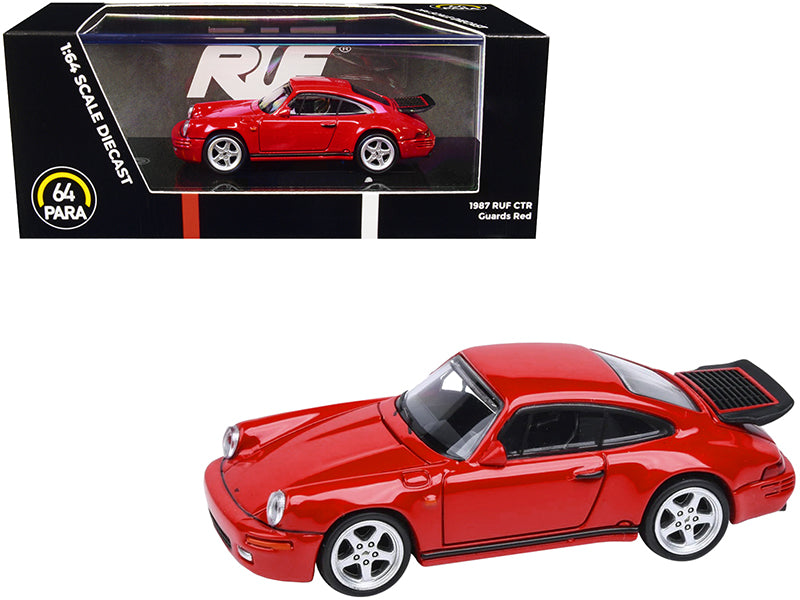 1987 RUF CTR Guards Red 1/64 Diecast Model Car by Paragon Models - Paragon