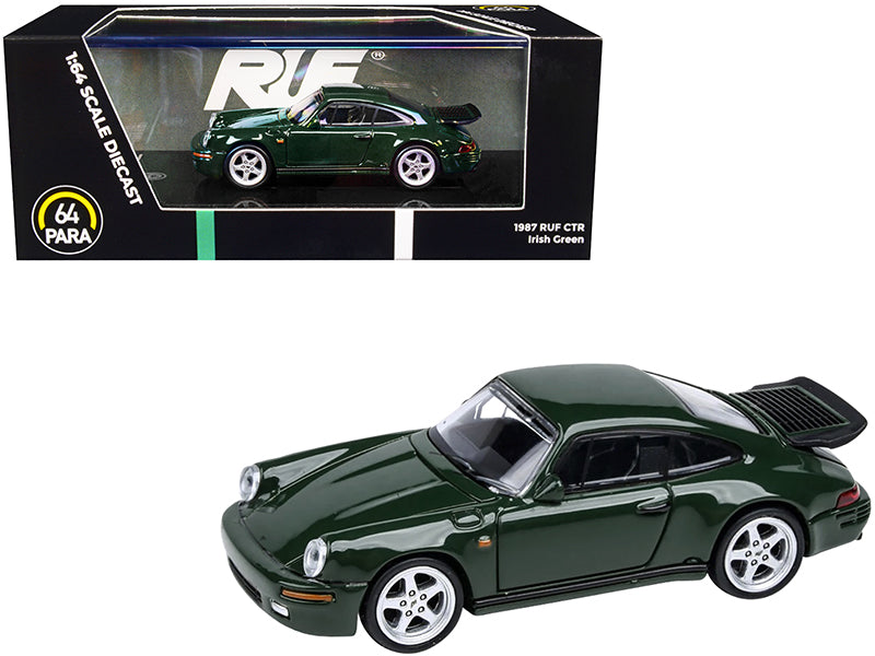 1987 RUF CTR Irish Green 1/64 Diecast Model Car by Paragon Models - Paragon