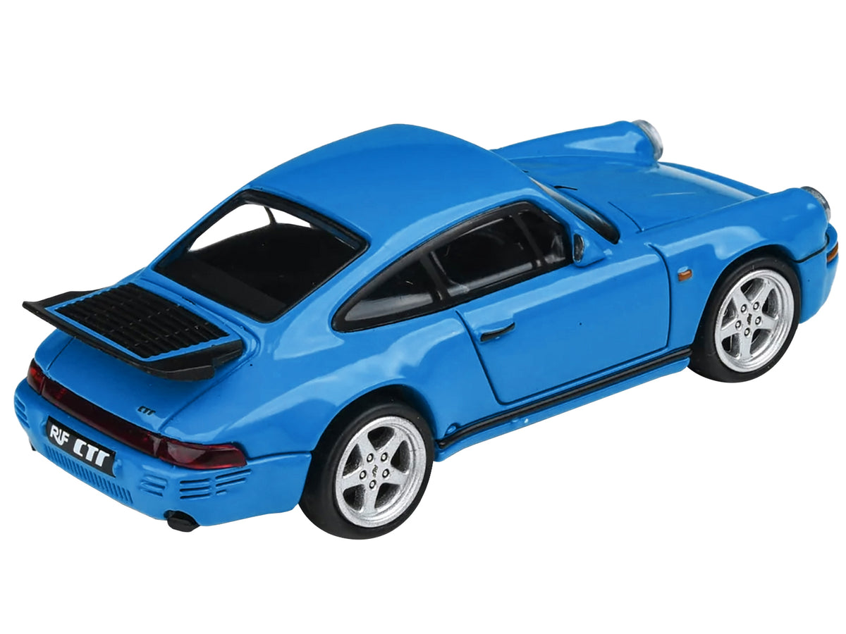 1987 RUF CTR Racing Blue 1/64 Diecast Model Car by Paragon Models - Paragon
