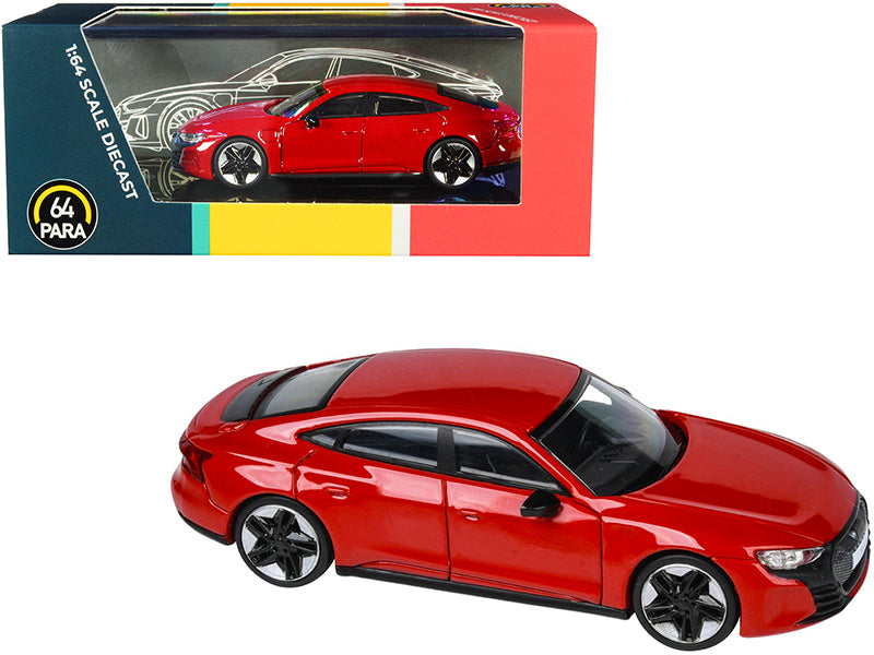 Audi RS e-tron GT Tango Red 1/64 Diecast Model Car - Paragon