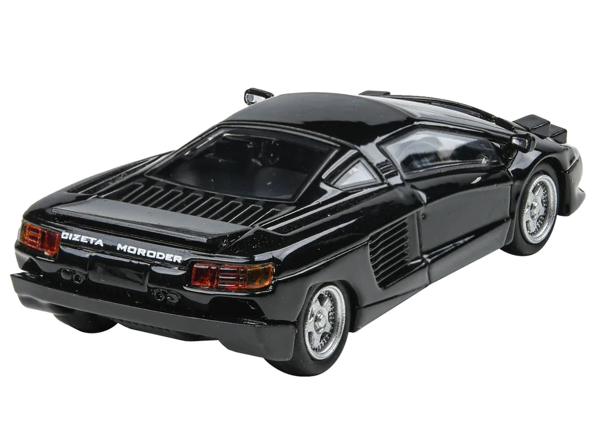 1991 Cizeta V16T Black 1/64 Diecast Model Car by Paragon Models - Paragon