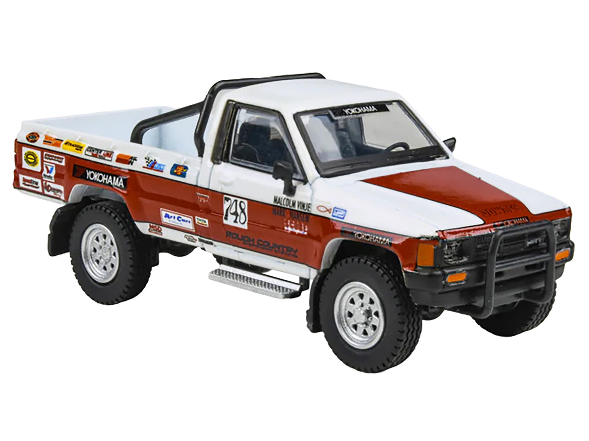 Toyota Hilux Pickup Truck #748 Malcolm Vinje - 1/64 Diecast Model - Paragon