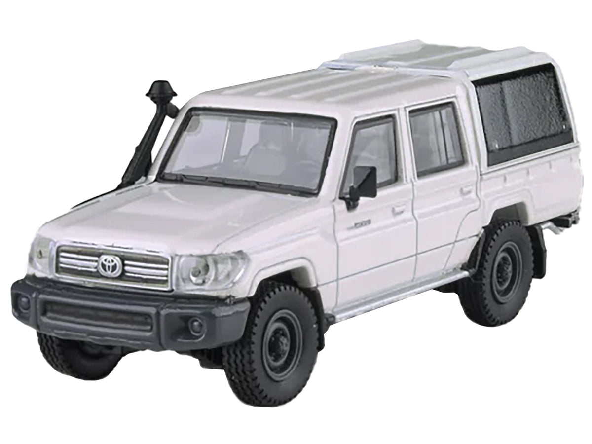 2012 Toyota Land Cruiser LC 79 French Vanilla 1/64 Diecast Model Car - Paragon
