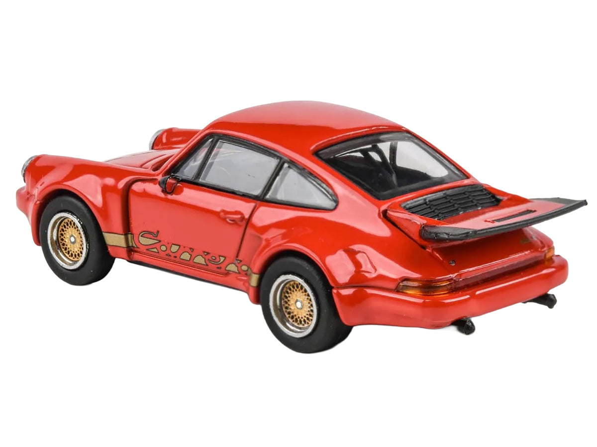 Porsche 911 Carrera RSR 3.0 Guards Red Gold 1/64 Diecast Model Car - Paragon