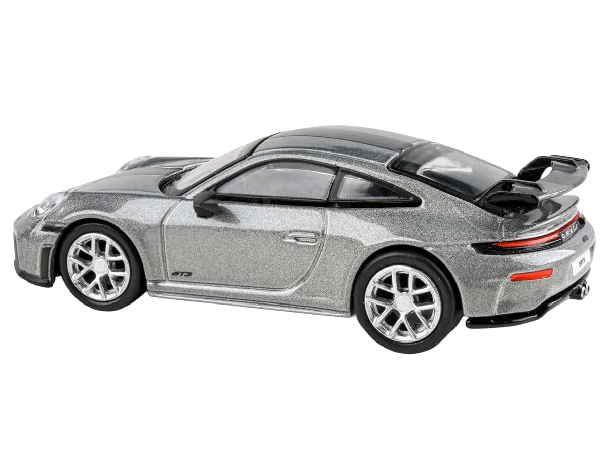 2025 Porsche 911 GT3 (992.2) GT Silver Metallic 1/64 Diecast Model Car - Paragon