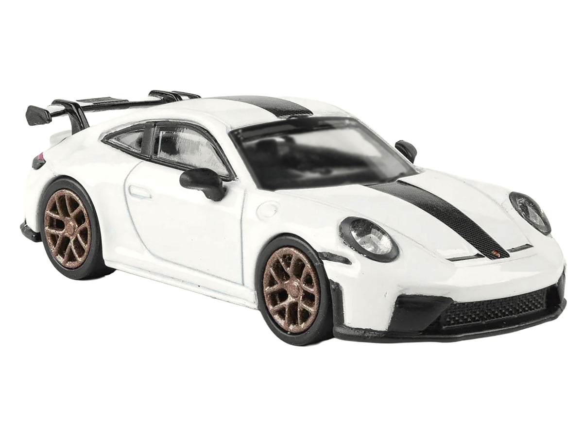 2025 Porsche 911 GT3 (992.2) Grand Prix White 1/64 Diecast Model Car - Paragon