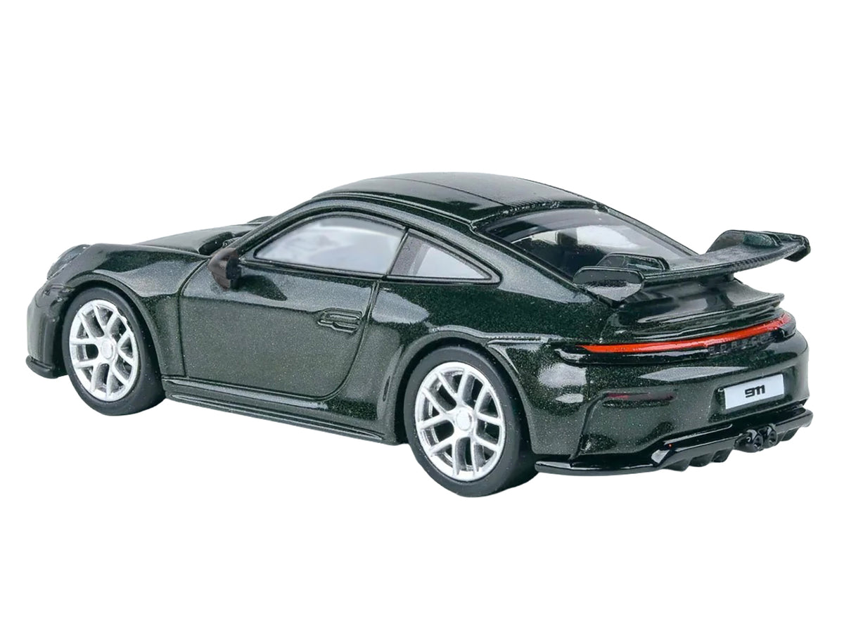 2025 Porsche 911 GT3 (992.2) Oak Green Metallic 1/64 Diecast Model Car - Paragon