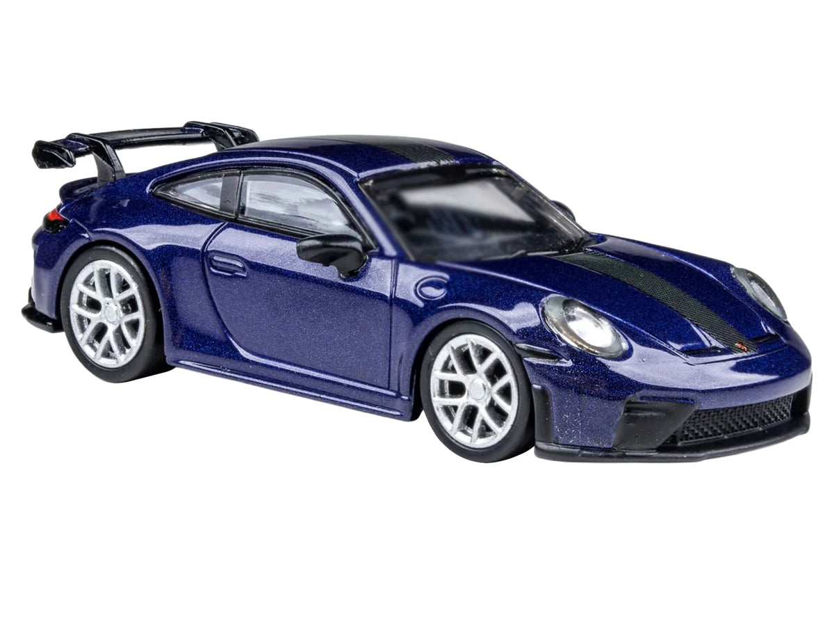 2025 Porsche 911 GT3 (992.2) Gentian Blue 1/64 Diecast Model Car - Paragon