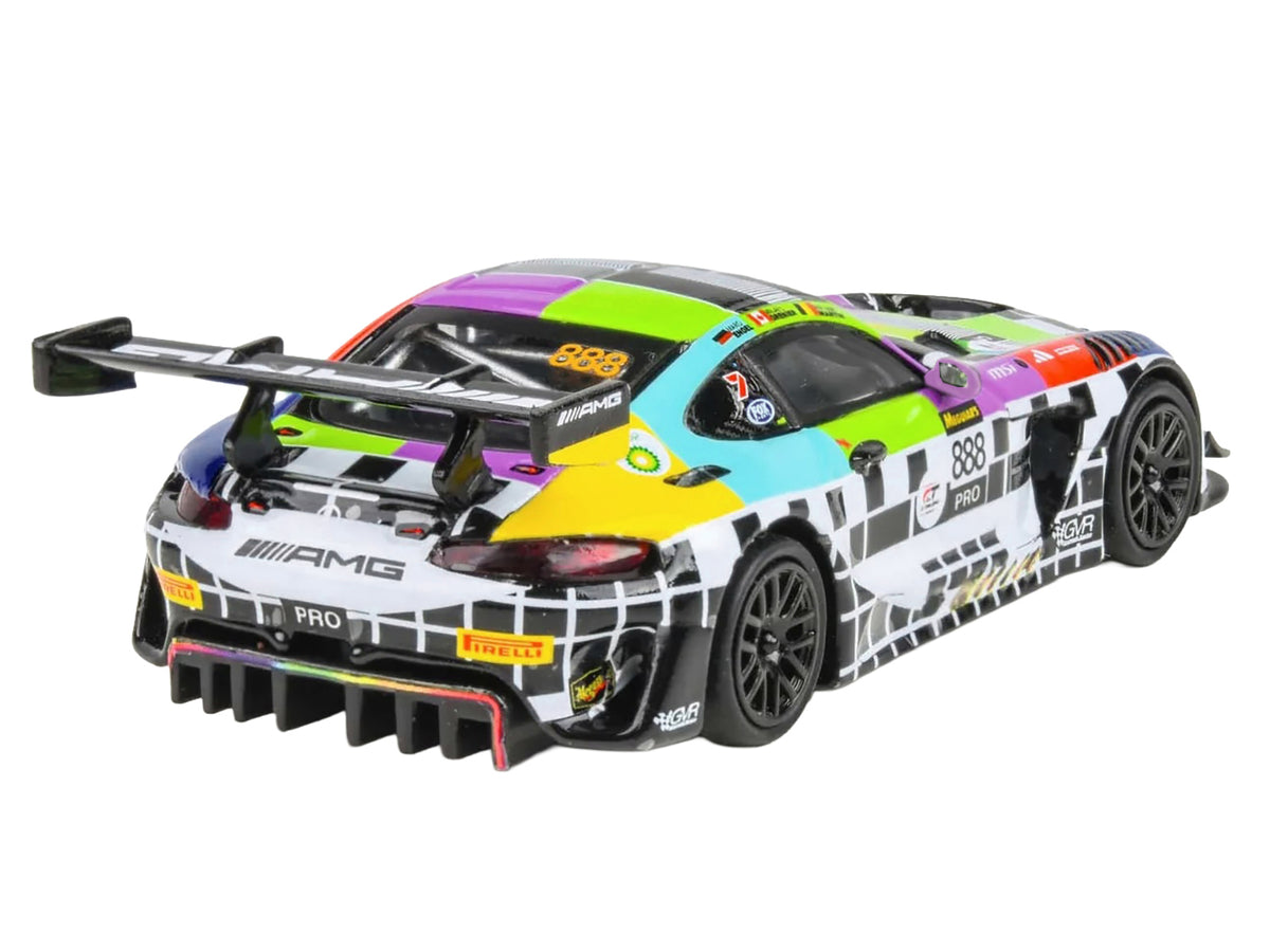 Mercedes-AMG GT3 #888 Maro Engel - Mikael 1/64 Diecast Model Car - Paragon