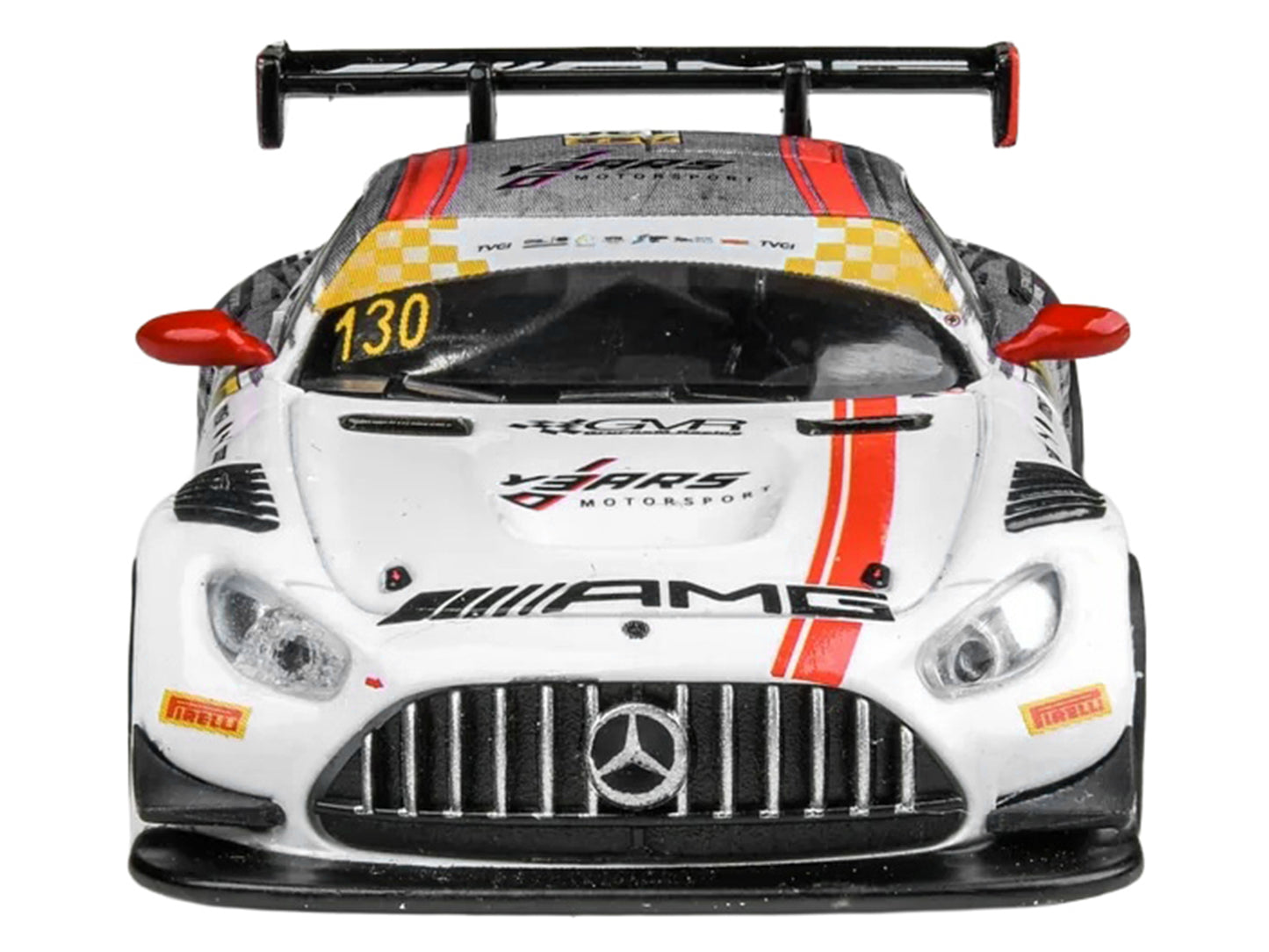 Mercedes-AMG GT3 #130 Maro Engel "GruppeM Racing" Winner "Macau GT Cup - FIA GT World Cup" (2024) 1/64 Diecast Model Car by Paragon Models