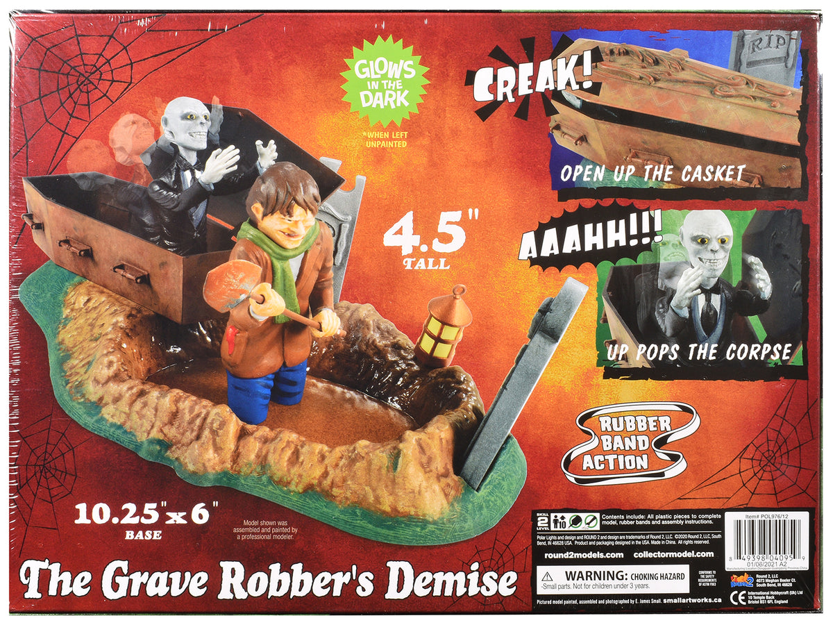 Skill 2 Model Kit Haunted Manor Diorama Set 1/12 Scale Model by Polar Lights