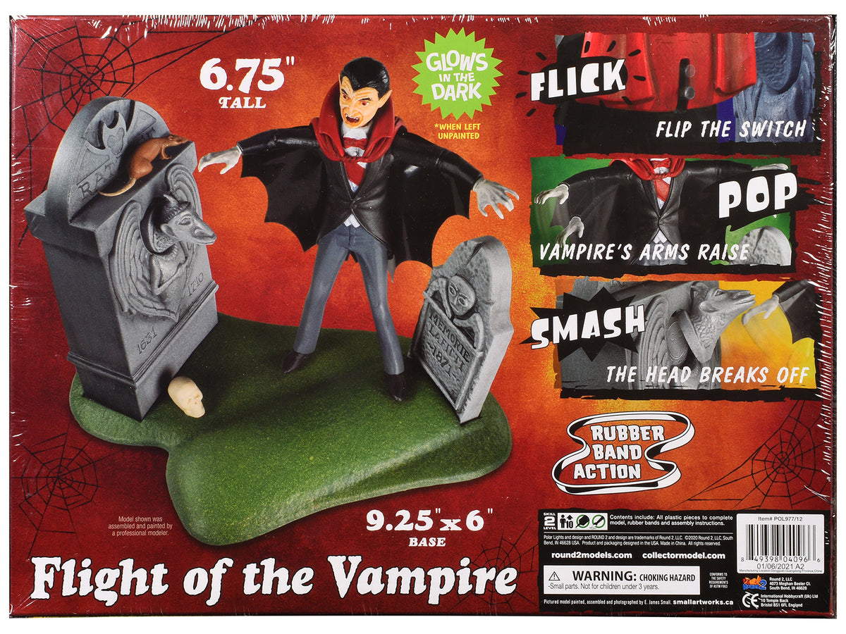 Skill 2 Model Kit Haunted Manor Diorama Set 1/12 Scale Model by Polar Lights